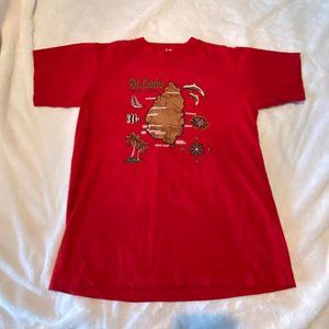 St Lucia 100% Cotton T-shirt - Size M